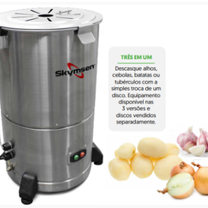 Descascador Tuberculos/Alho/Cebola